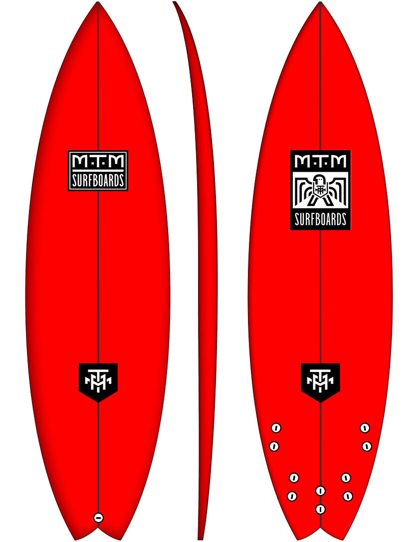 Vulcan HP high performance shortboard surfboard